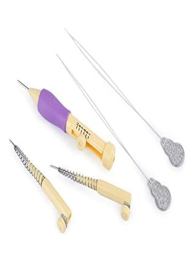 NTGS® 3 Size Embroidery Stitching Punch Needle Set for Embroidery, Threaders and Knitting (Multicolour) - Image 1